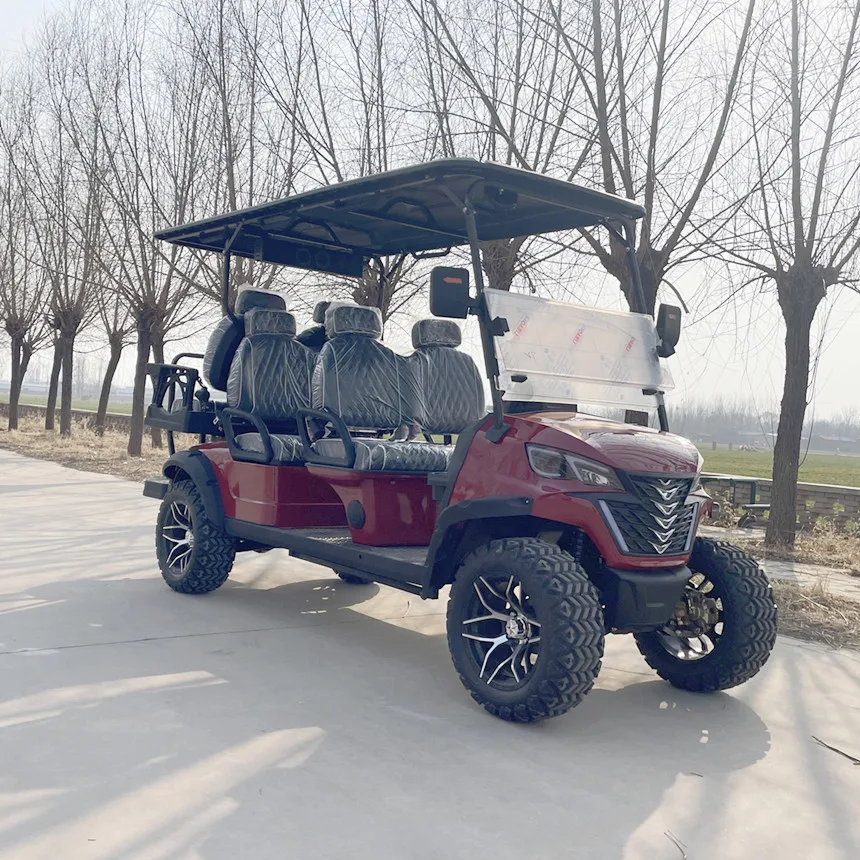 Nové dvojité švihavé rameno Nezávislé predné zavesenie Of-road Lovecké vozidlo 4/6/8 ľudí 48 V 60V 72V Club Car Electric Golf Coth