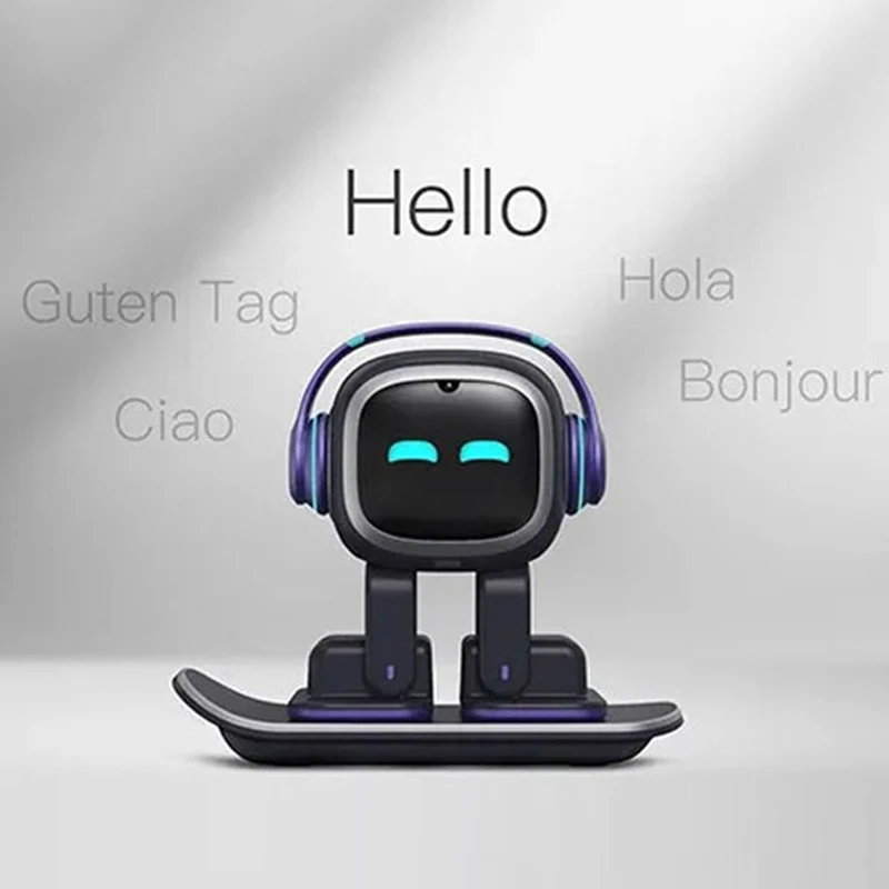 Nové emo roboty a doplnky, oblečenie, hračky, rozpoznávanie hlasu pre stolné počítače, emocionálna komunikácia AI, inteligentný detský spoločník