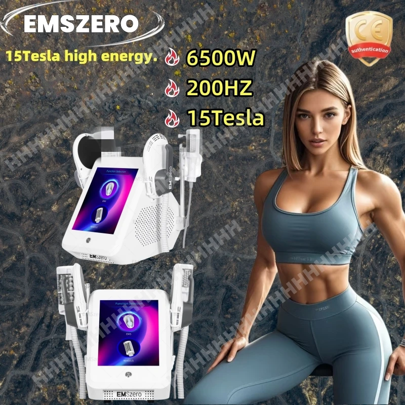 Nové EMSZERO+Roller Burn FatThe Valler Rotuje Build Massaller Massager Fyzická terapia Fyzická terapia Odstránenie celulitídy