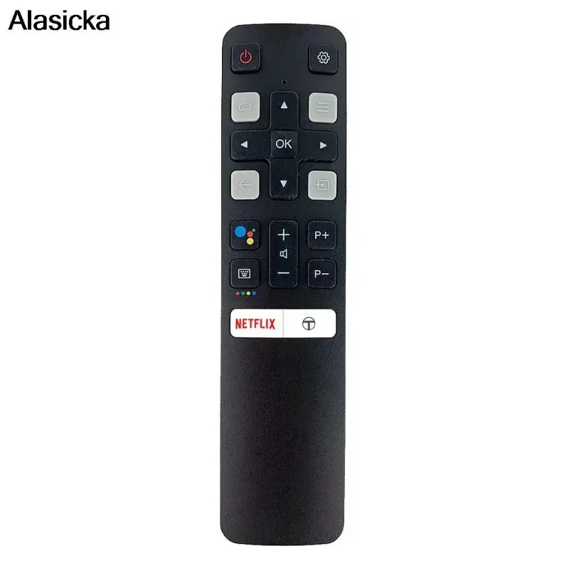 Nové hlasové ovládacie prvky RC802V FUR6 pre TCL Android Smart TV 55P8S 55EP680 40S6500 43S6510FS 55P8S 40S65A 32S60A 55P8M 32S6500