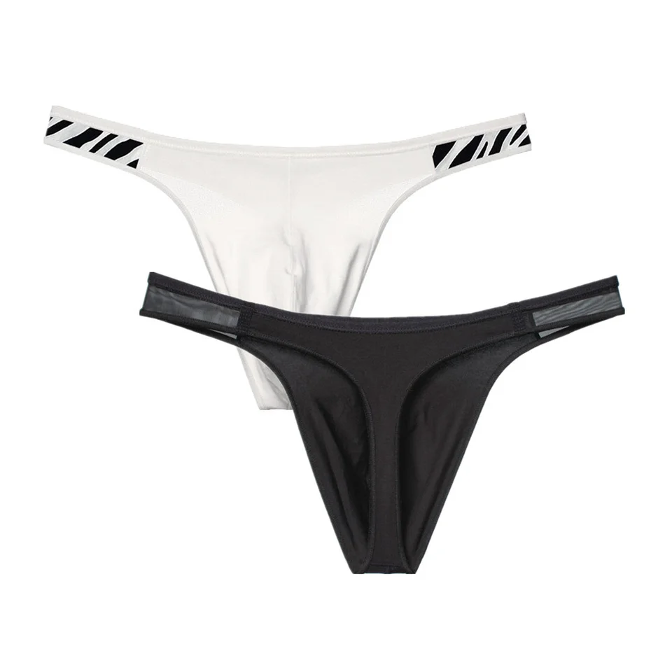 Nové horúce 2025 puzdro Men spodná bielizeň Bulge Mix-Colors Bikini Panvové nohavičky bavlnené g struny sexy gay spodná bielizeň