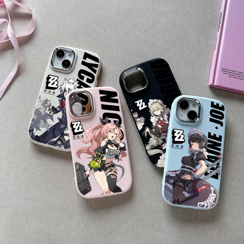 Nové horúce hry Zenless Zone nulové puzdro pre telefón pre Samsung Galaxy S24 S23 S22 S21 S20 Ultra Plus Fe 4G 5G Shock Profusple Soft Soft Cover