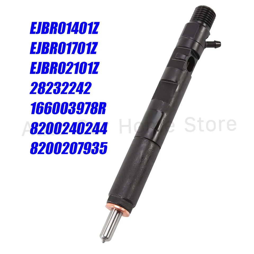 Nové injekčné dýza nafty pre Renault Clio Kangoo 1,5 DCI EURO 3 2001- 166003978R EJBR01401Z EJBR01701Z EJBR02101Z