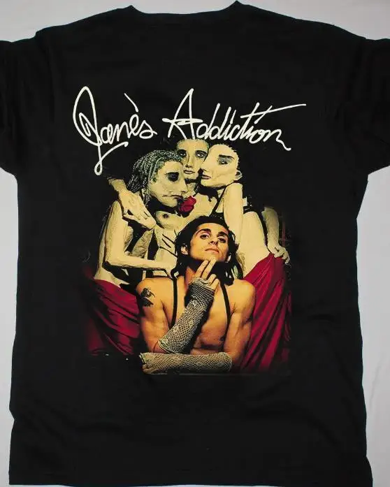 Nové Janes Addiction Tričko z bavlny s krátkym rukávom