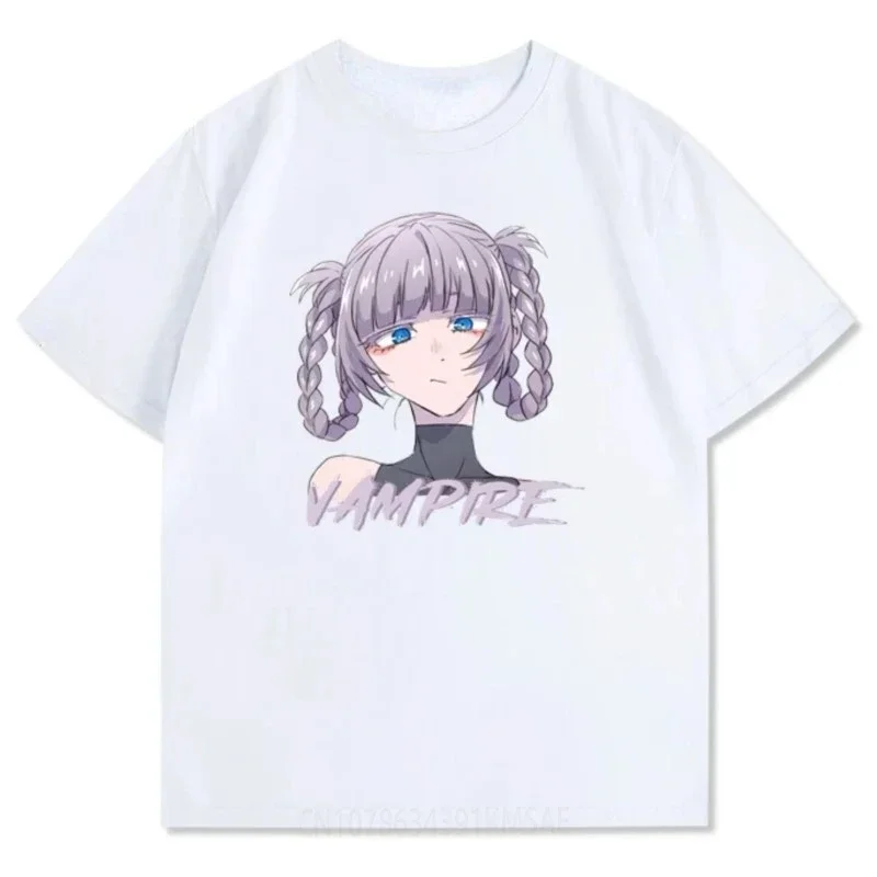 Nové japonsko Anime Unisex Hipster Tshster Call of the Night Cos Fanúšikov