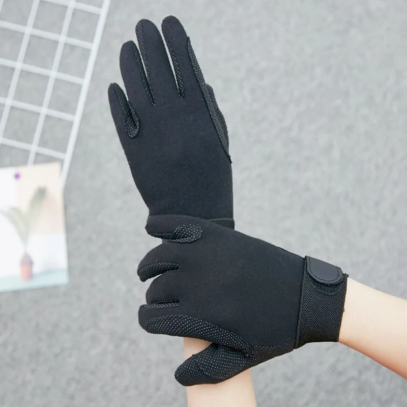 Nové jazdecké kone rukavice na koni konské rukavice ľahké priedušné protišmykové bicykle Full Finger Športové rukavice pre mužov