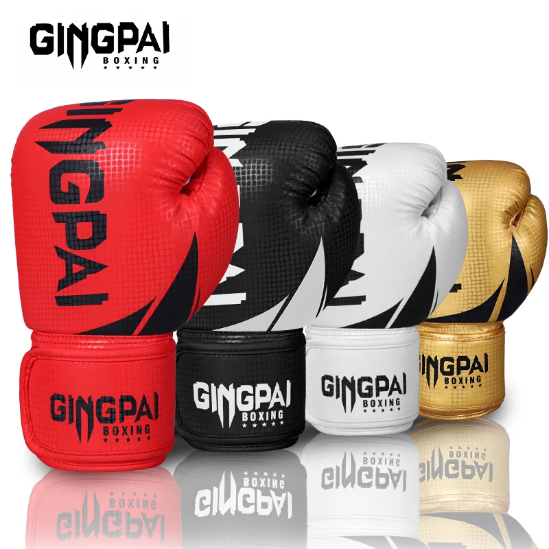 Nové kick boxerské rukavice pre mužov Ženy Pu karate Muay thai Guantes de Boxeo Free Fight Mma Sanda Training Dospelý detské vybavenie