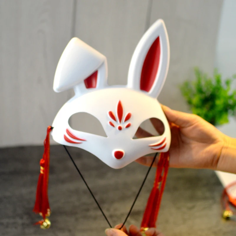 Nové klíčky králičie masky Cospaly Halloween Masquerade Carnival Kostým props módne párty maska