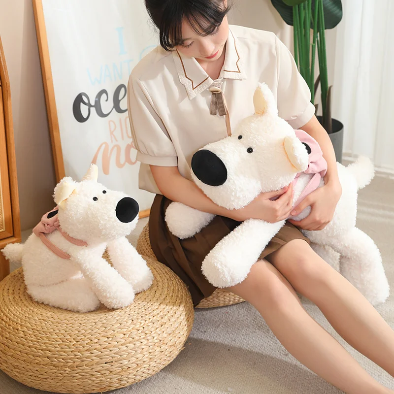 Nové krásne nadýchané klamstvo náchylné na West Highland Doggy Plush Hračky Soft