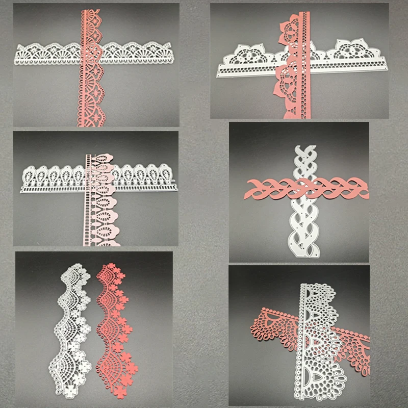 Nové kvetinové prúžky kovové rezanie zomiera známky zomrieť scrapbooking formy strihané kutilá ručné náradie remeselnícke dekorácie kovové matry 2024
