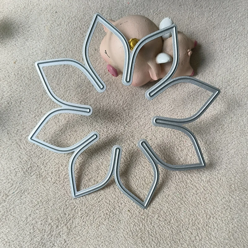Nové kvetinové výstražné výzdoba Die Die Fold Decoration Emossed Photo album dekorácie karty Výroby pre domácich majstrov