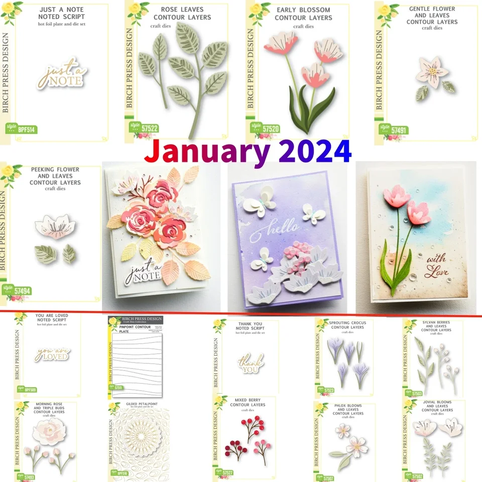 Nové kvety listy kovové rezanie zomierajúceho horúcej fólie Cut Scrapbook Craft Decoration Embosing šablóna DIY Pozemná karta ručne vyrobená