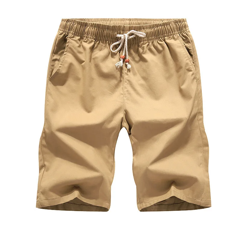 Nové letné bežecké kraťasy Pánske pomaly bežecké športové šortky pevné farebné korálkové šnúrky voľné suché fitness športové šortky