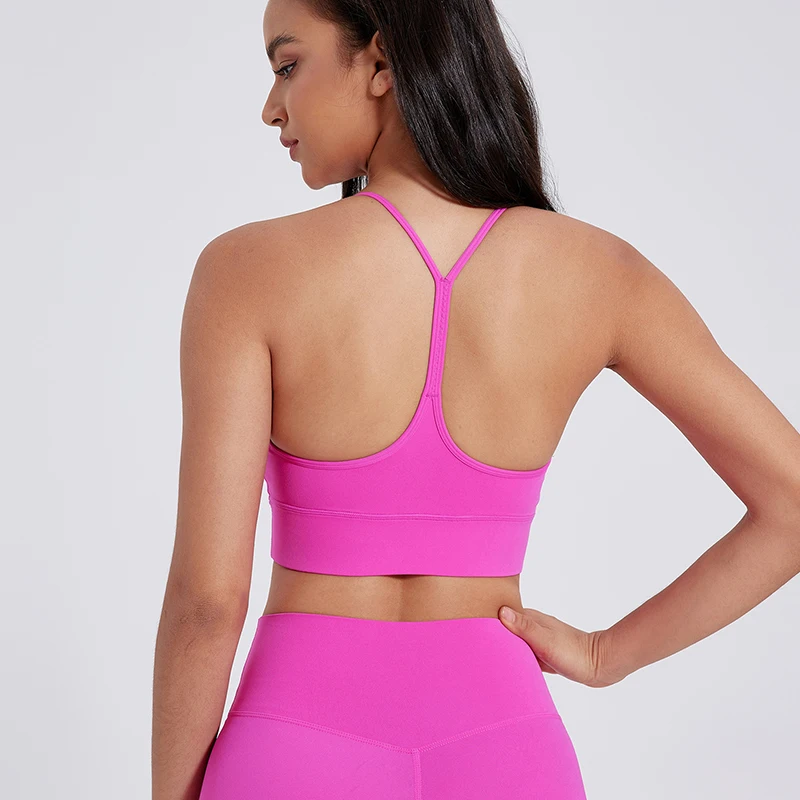 Nové letné sexy športové podprsenky Ženy fitness vesta Šport Top y Back Yoga podprsenka bežec