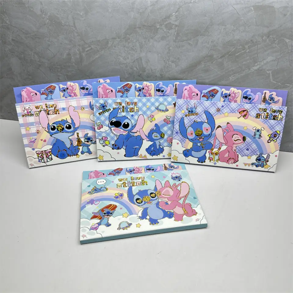 Nové Lilo & Stitch lepivé poznámky Karika