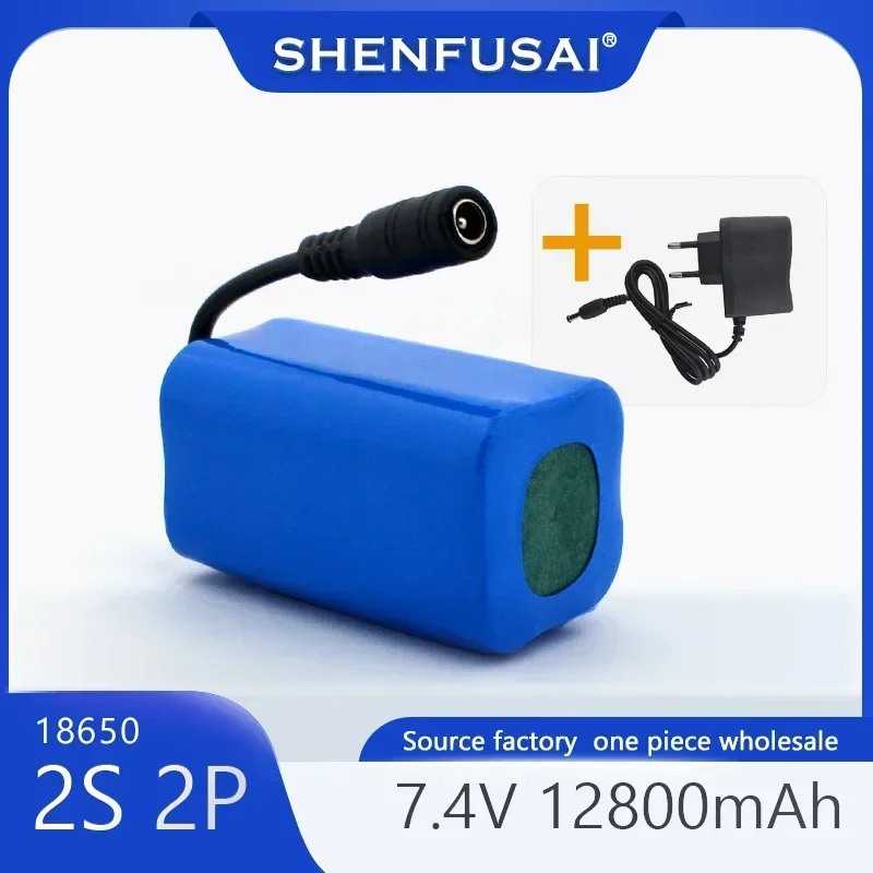 Nové lítium-iónové batérie, 7,4 V, 12800 MAH, T1882011-5, T888, V007, H18, C18, vhodné pre rybárske lode, LED