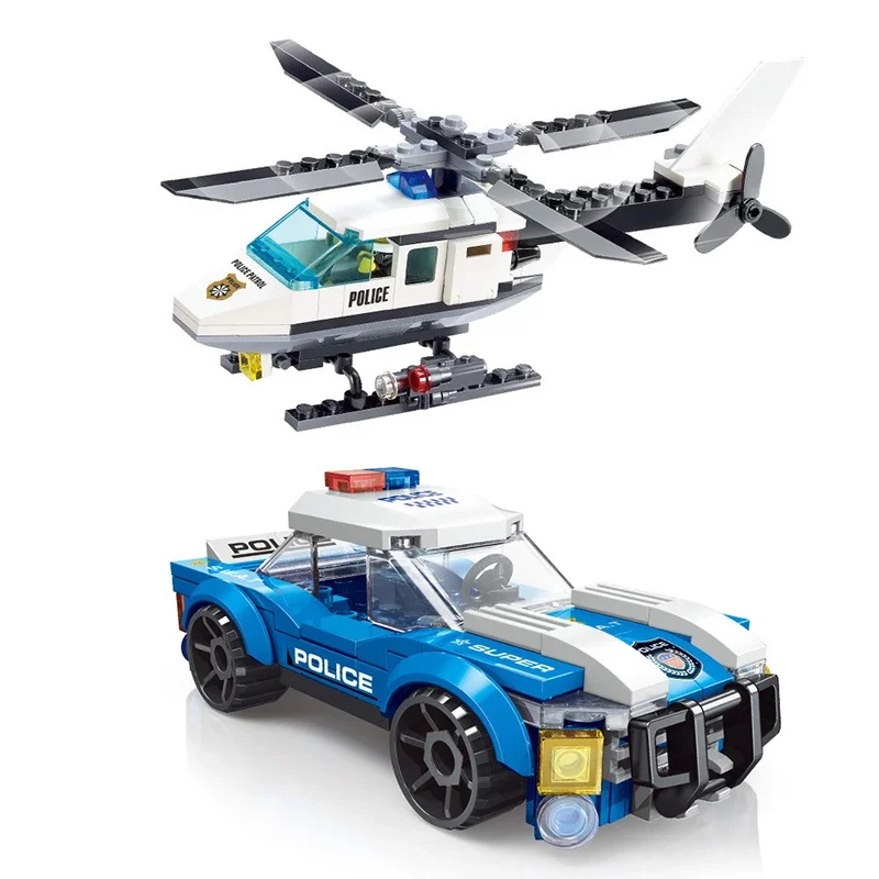 Nové mestské lietadlo Super vrtuľník Aircraft Auto slávne stavebné bloky súpravy tehly klasické modelové detské darčeky