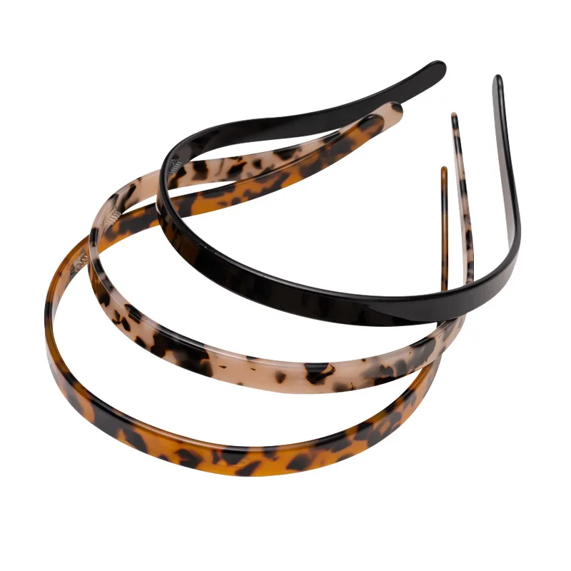 Nové moderné slnečné okuliare Tvar tvaru octovej kyseliny Hairbands pre ženy zubné čelenka proti šmyku vlasový obruč módne vlasové doplnky
