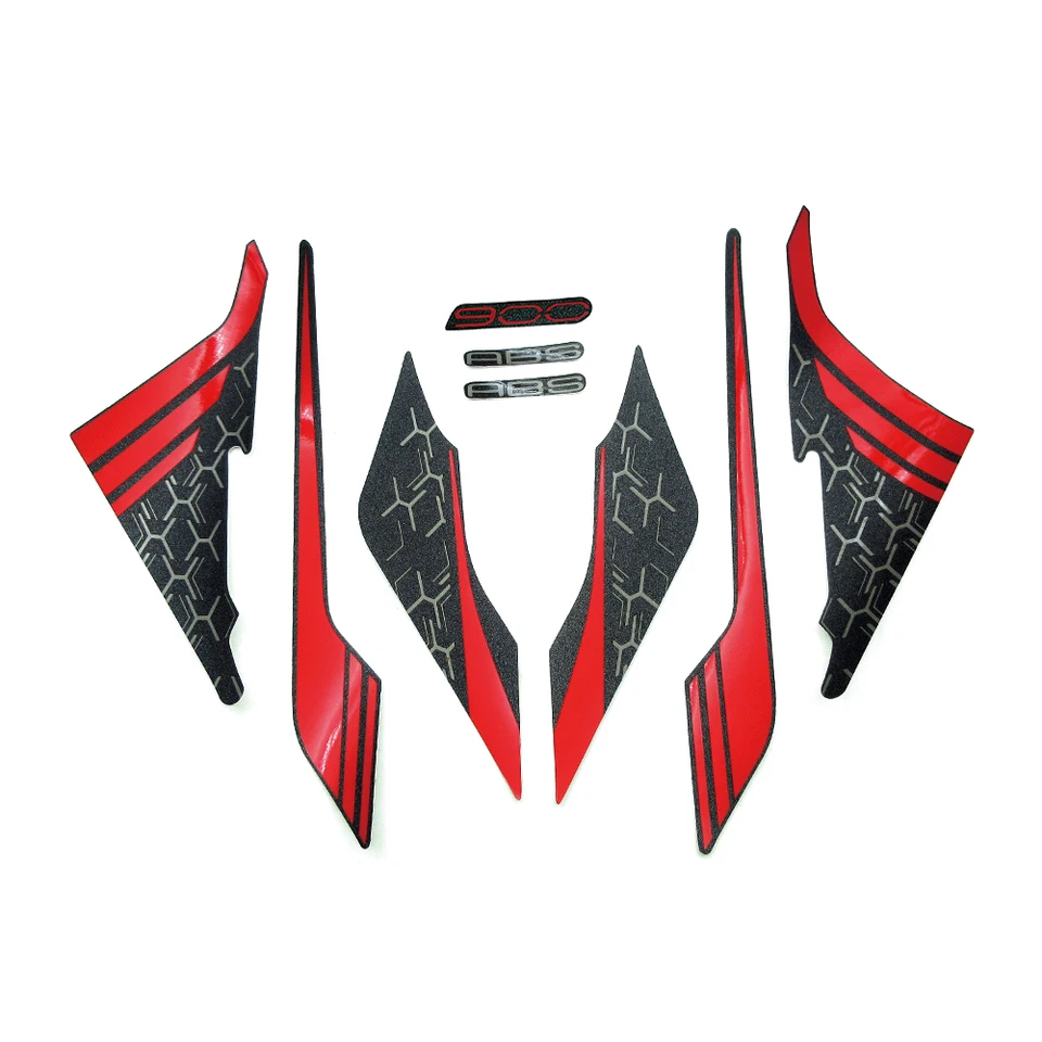 Nové motocykle Saquing Racing Protector Sticker Full Kit Applique Emblem Dekoratívne nálepky nastavené pre Kawasaki Z900 Z 900 2020 2021