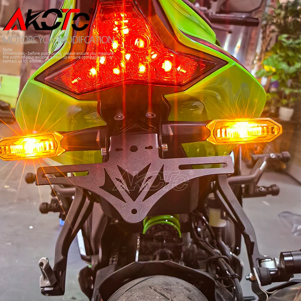 Nové motocykle skladacie chvosty Tray Trade Držiak ŠPZ