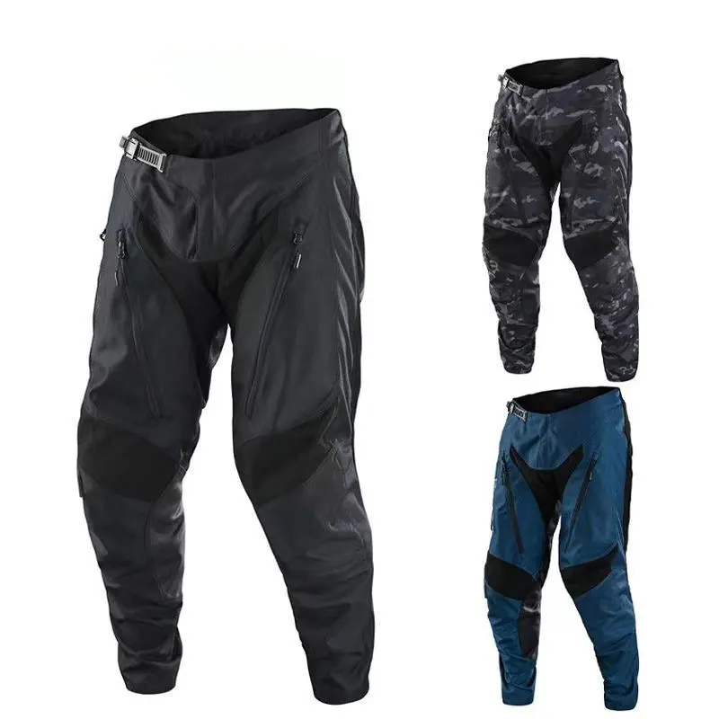 Nové motocyklové nohavice Men Mountain Sports Outdoor Sports Riding Pants Motocyklové vybavenie jar a jeseň rýchle sušené nohavice
