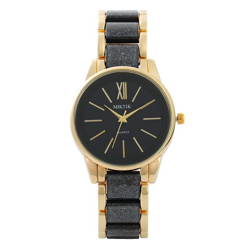 Nové módne dámske hodinky Luxusné vodotesné ružové zlato náramok hodinky relogio feminino keramika Quartz hodinky Women náramkové hodinky