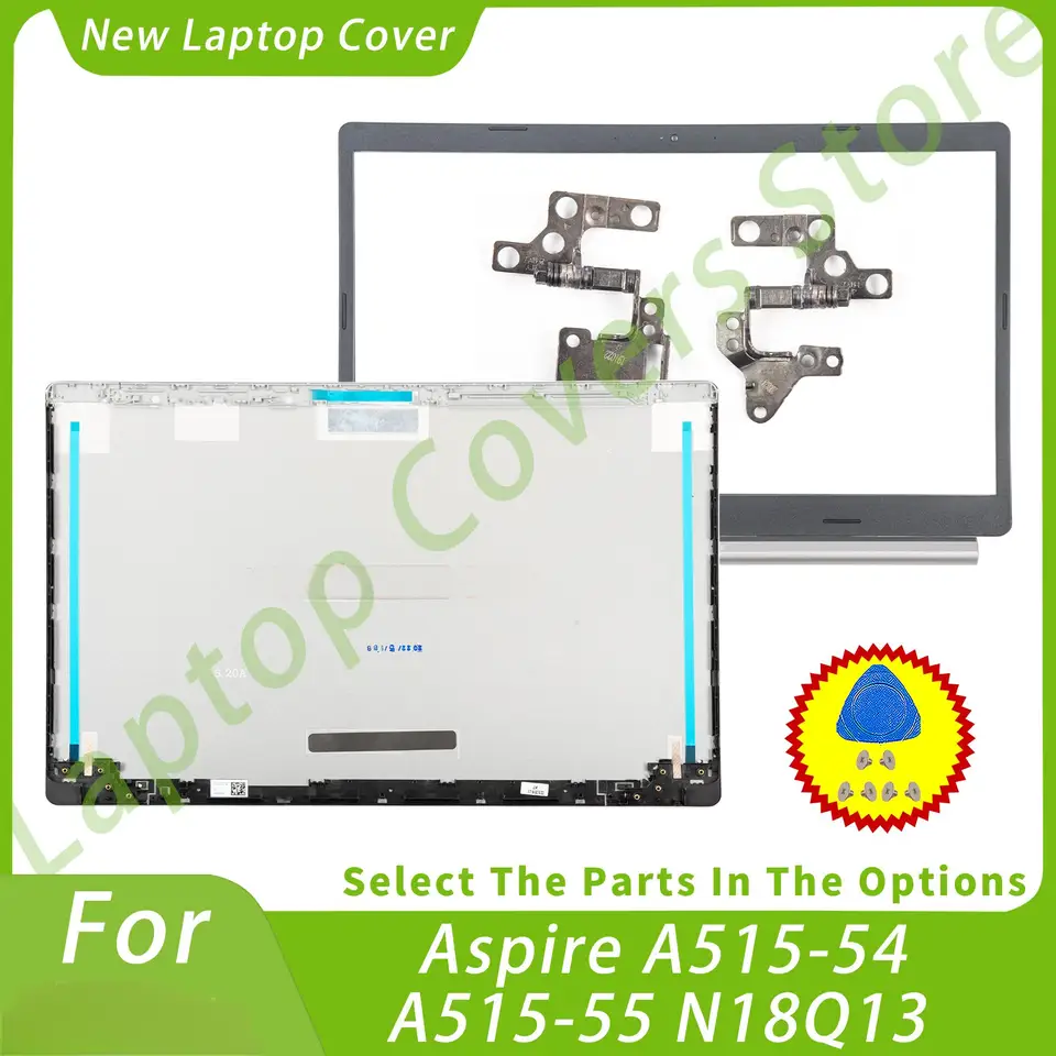Nové obaly pre Aspire 5 A515-54 A515-54G A515-44 A515-45 A515-55 A515-55G LCD zadný kryt predného rámu Bezel Hinges Top LID N18Q13