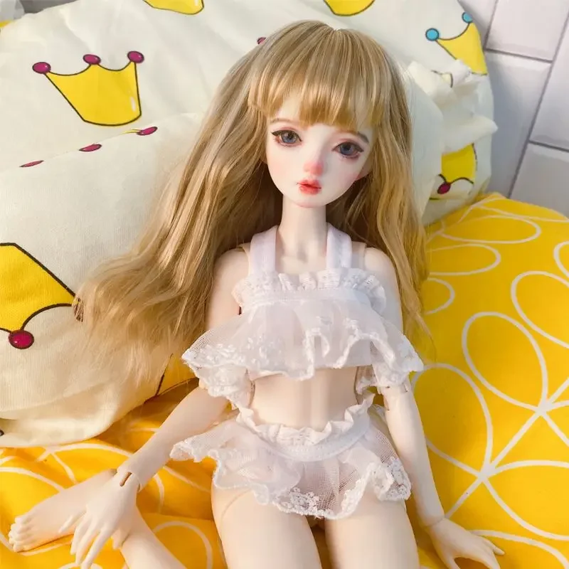 Nové oblečenie pre bábiky 30/45 cm pre 1/6 1/4 BJD Doll Underwear Set Lace Swimsuit pyžama šaty DIY Girl Hračky darček pre bábiky