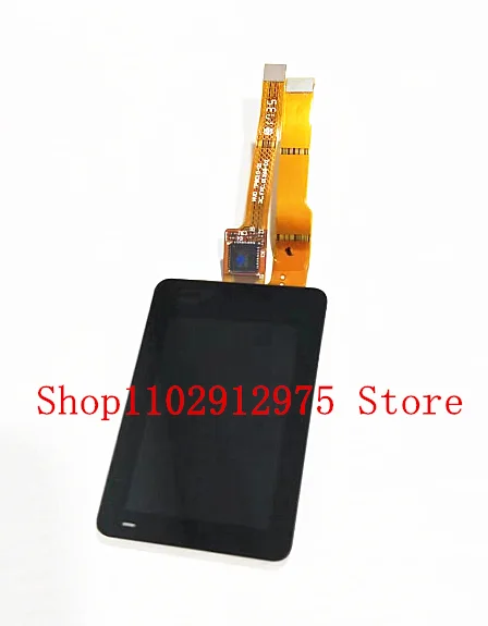 Nové originálne náhradné diely pre GoPro Hero 6/7 Strieborné a čierne verzie LCD displeja obrazovky s opravou dotyk