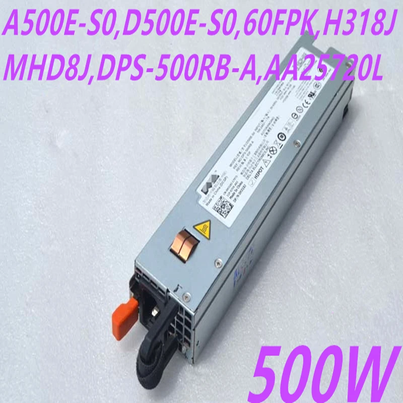 Nové originálne PSU pre Dell PowerEdge R410 500W napájací zdroj A500E-S0 D500E-S0 60FPK H318J MHD8J DPS-500RB-A AA25720L 060FPK