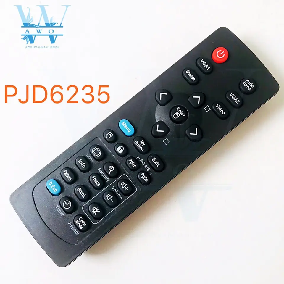 Nové pjd6235 diaľkové ovládanie pre Viewsonic projektor PJD6245 PJD6543W PJD5132 PJD5134 PJD5232L PJD5234L PJD5533W PJD6253 PJD6683W