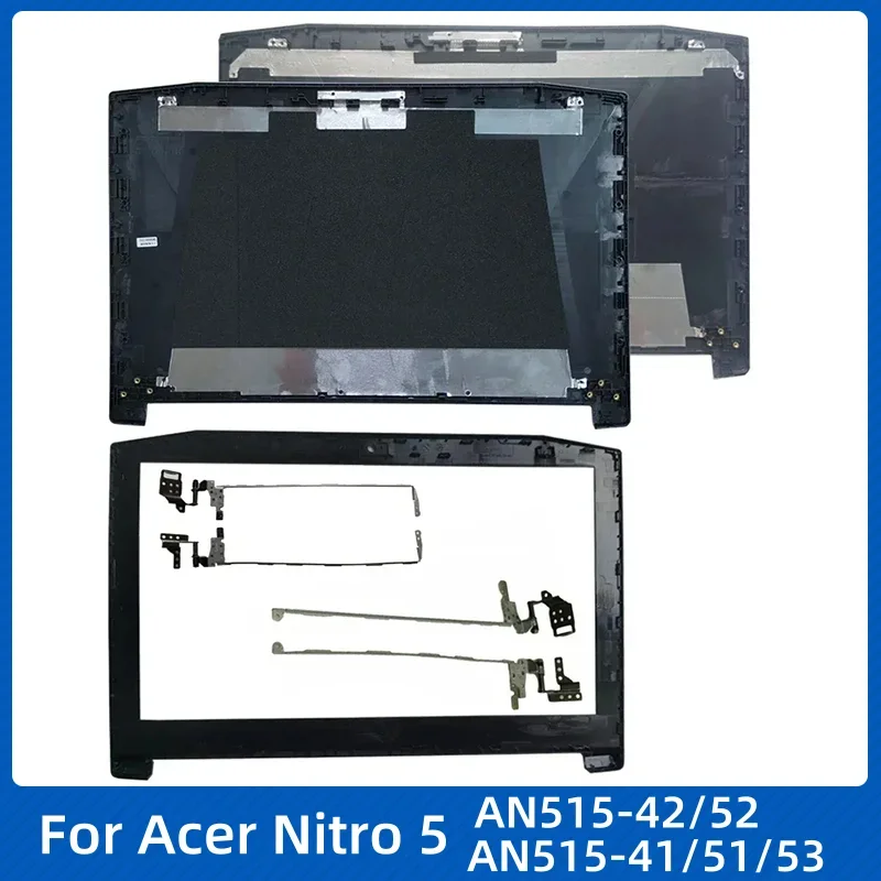 Nové pre Acer Nitro 5 AN515-42 AN515-41 AN515-51 AN515-52 AN515-53 LAPTOP Zadné veko LCD Vrchný puzdro LCD LCD LCD Zadný kryt/predný rám/pánty