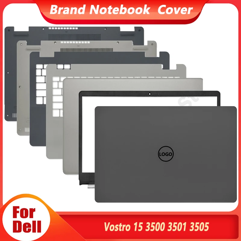Nové pre Dell Vostro 15 3500 3501 3505 Series Laptop LCD zadný kryt predného rámu Palmrest Spodné puzdrá s portom typu C 15.6