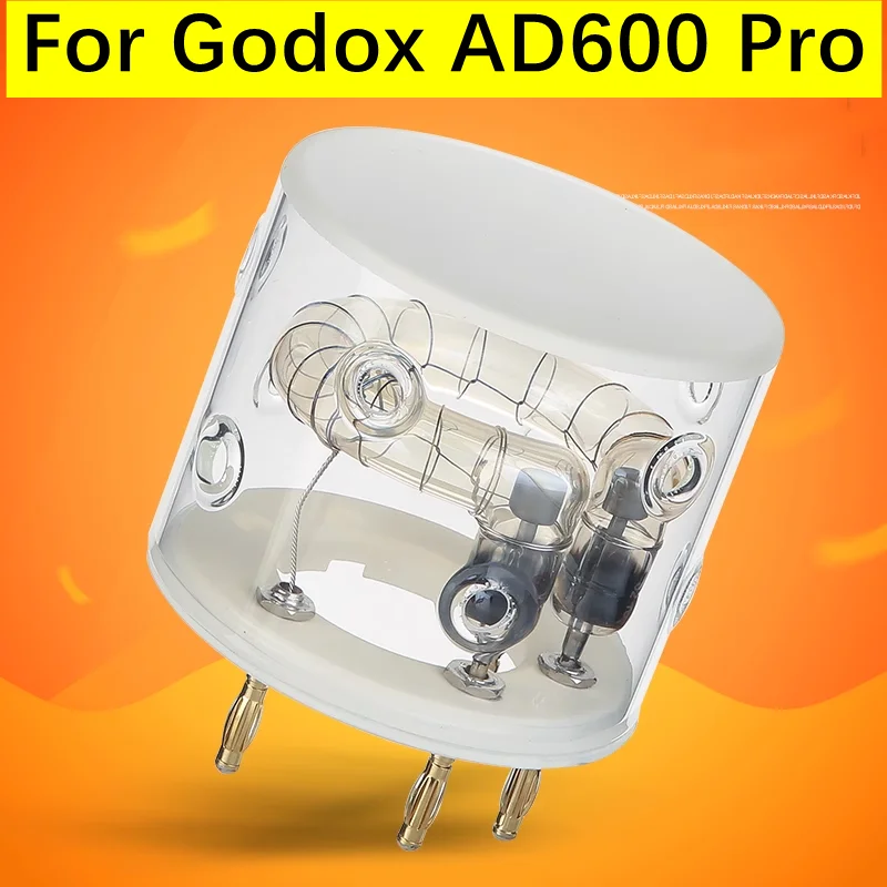 Nové pre Godox AD600PRO AD600 Pro Flash trubica Flashtube XE XENON LAMP Strobe Flash Flash Light Holá žiarovka Witstro Outdoor Speedlight