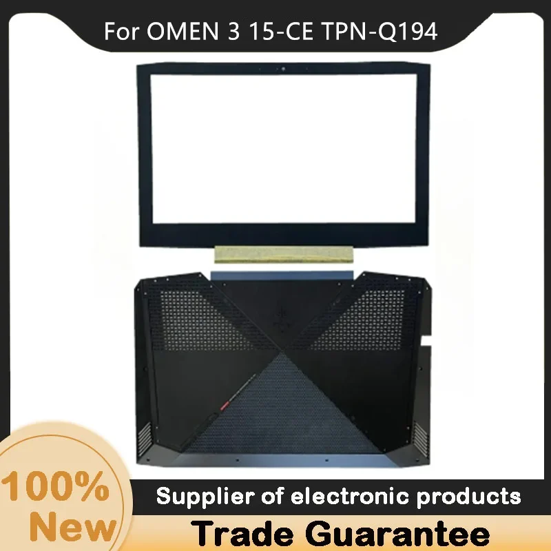 Nové pre HP Omen 3 15-CE TPN-Q194 LCD Bezel EAG3A002010 Žiadne gumové vankúšiky /spodné gumové vankúšiky