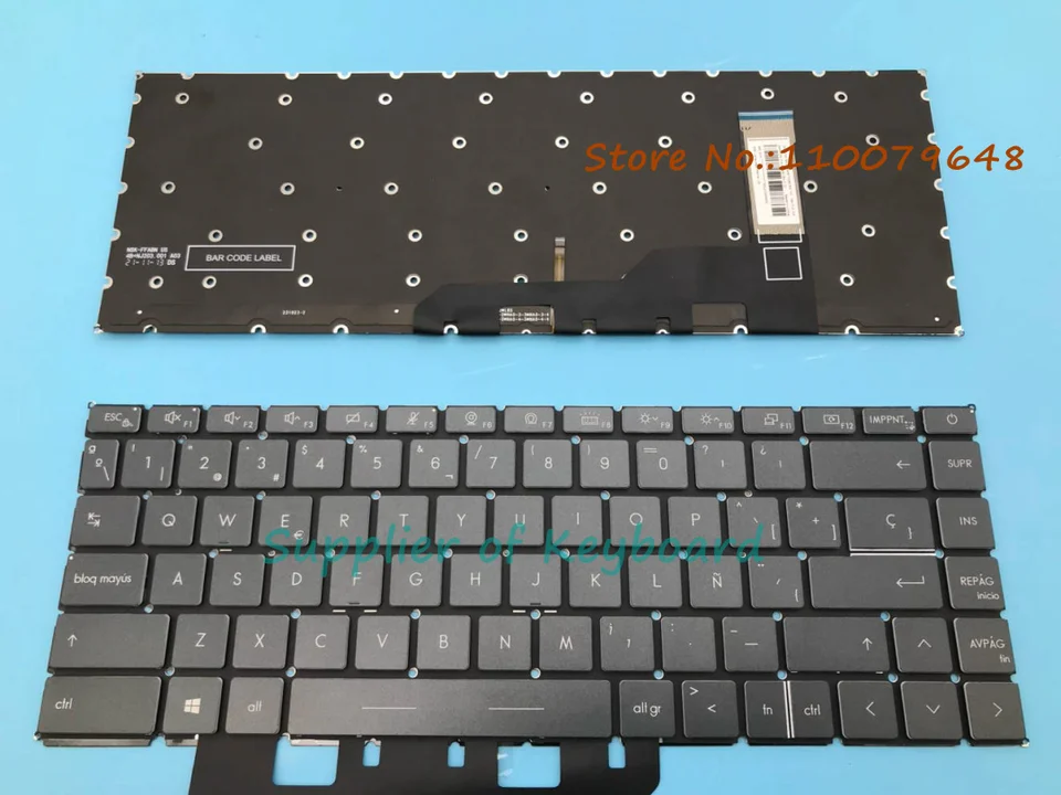 Nové pre MSI Modern 14 B10MW B10RASW B10RBSW B4MW B11MO B11MOU B11S B45MW MS-14DK MS-14D1 MS-14D3 LAPTOP LATINSKÁ ŠPANIELSKÁ Klávesnica