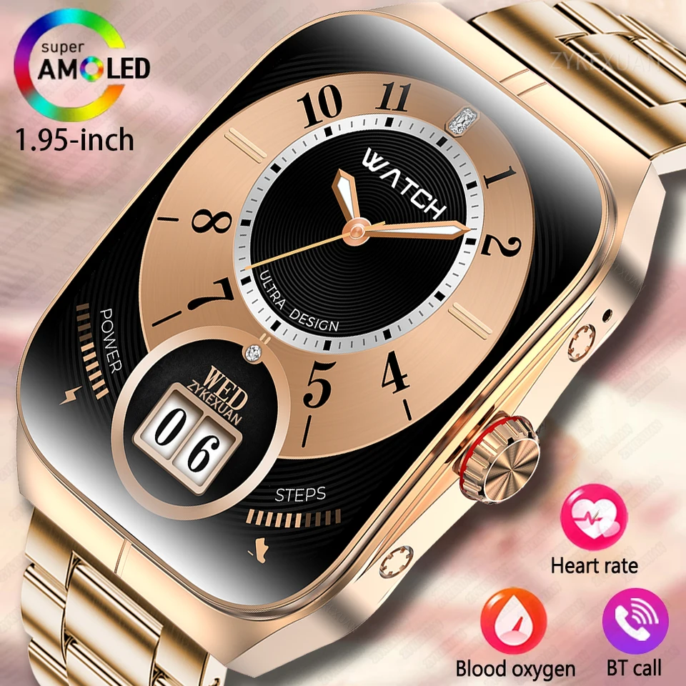 Nové pre Xiaomi Oppo Watch 4 Pro Sports Smart Watches Women GPS Track Monitorovanie Zdravie Monitorovanie vodotesného Bluetooth Call NFC Smart Watch