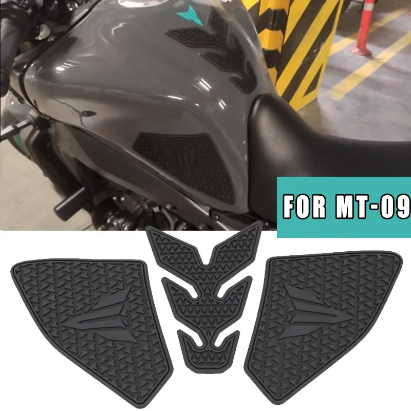 Nové pre Yamaha MT-09 MT 09 MT09 2021 2022 palivová nádrž vankúšik Tankpad Ochranné nálepky plynové nálepky koleno kolen