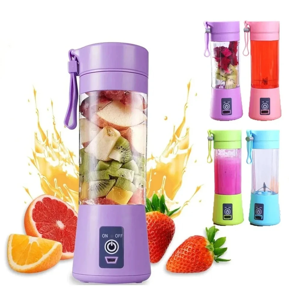 Nové prenosné odšťavovacie mixéry Summer Domácnosť Elektrická mini fľaša domáci ovocný kokteil Mixer odšťavovač šálka stroja do kuchyne