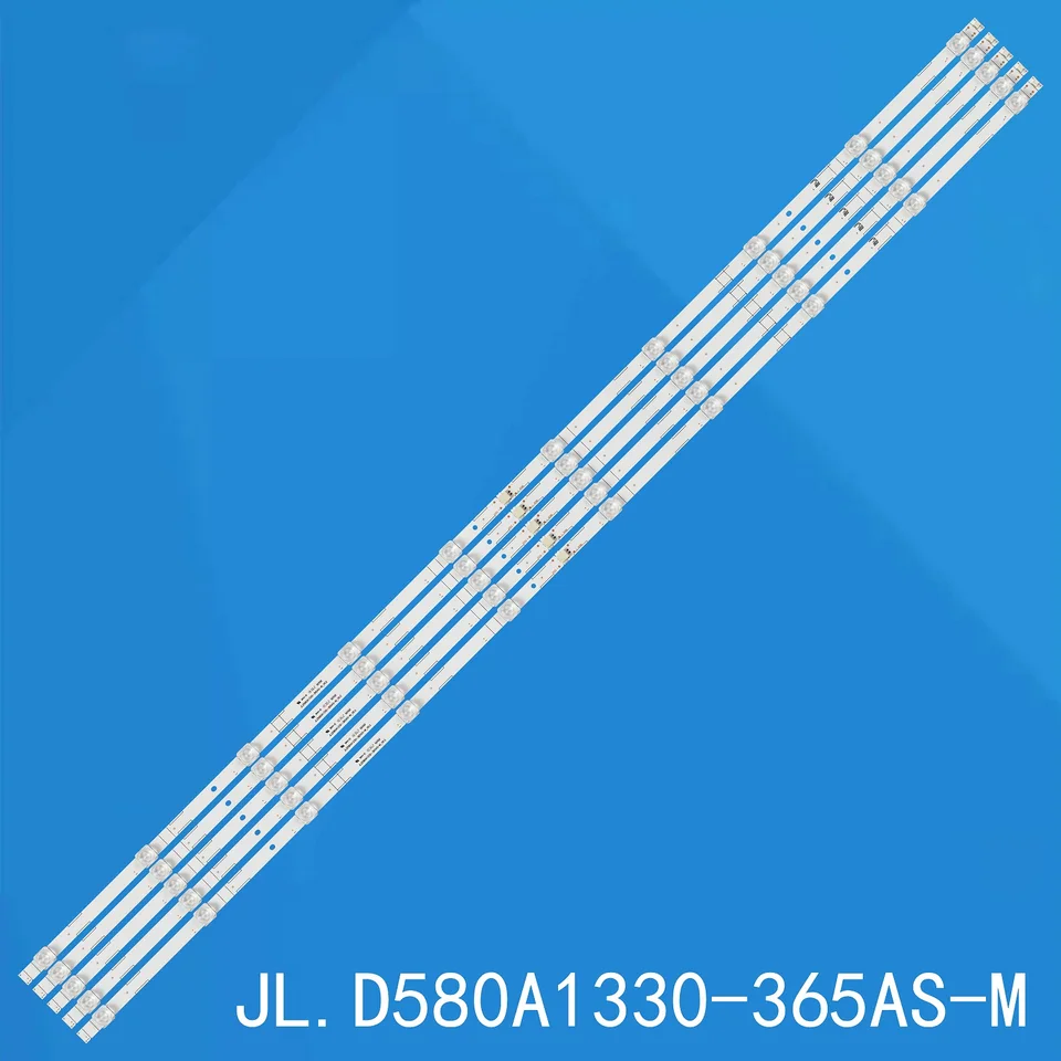 Nové prúžky LED/súpravy pre 5ks/súpravy pre Hisense TV H58A6100 H58AE6000 H58AE6100UK CRH-BK58S13030T051087D-REV1.2 W JL.D580A1330-365AS-M_V02