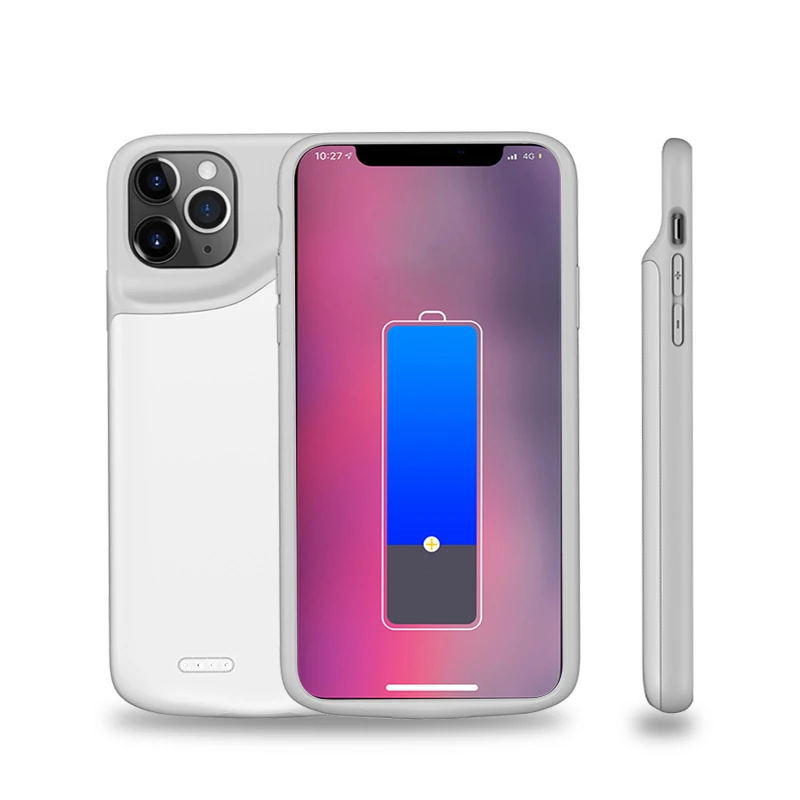 Nové puzdro na nabíjačku pre batériu pre iPhone 11 12 Pro Max 12Mini 6 6S 7 8 Plus x xs Max xr XR Power Bank Mobile Phone Nabíjačka náhradná batéria