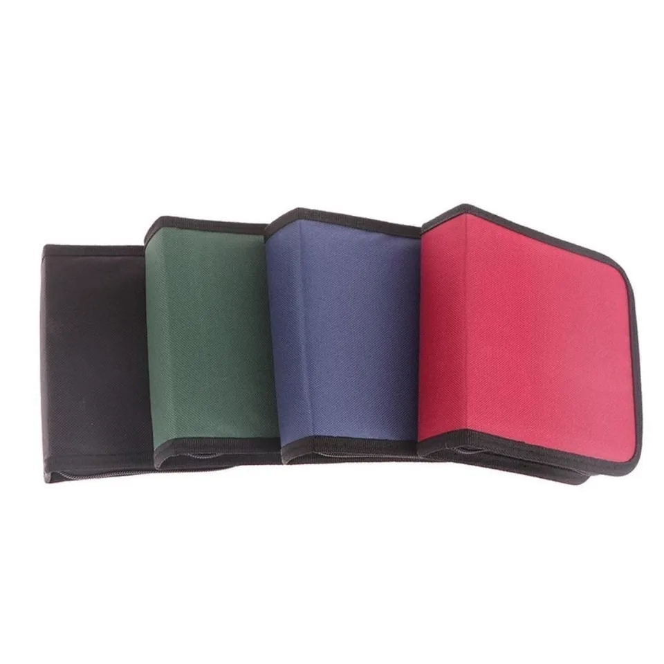 Nové puzdro na opotrebenie CD CD CD DVD 40 Pack Oxford Diss Storage Bag Prenosný obálka držiteľa trvanlivého albumu