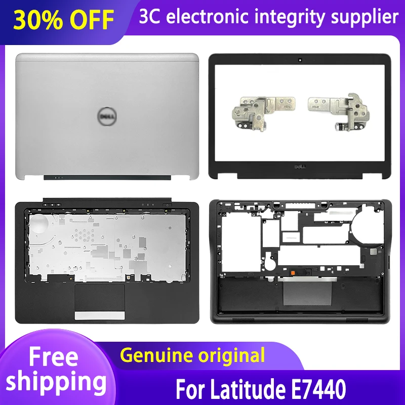 Nové puzdro pre notebook pre Dell Latitude E7440 7440 LCD zadný kryt /predný rám /Palmrest /spodný puzdro /Hinges 0hv9nn C98T7 0C98T7 0946F7