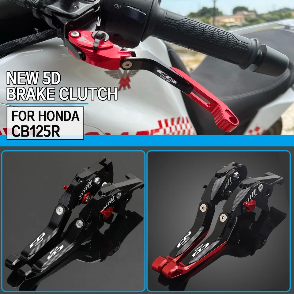 Nové páky na strážcovú sklopnú rukoväť pre Honda CB125R CB 125R NEO Sports Cafe 2018-2024 Príslušenstvo Brzdová páka páka páka páky páky
