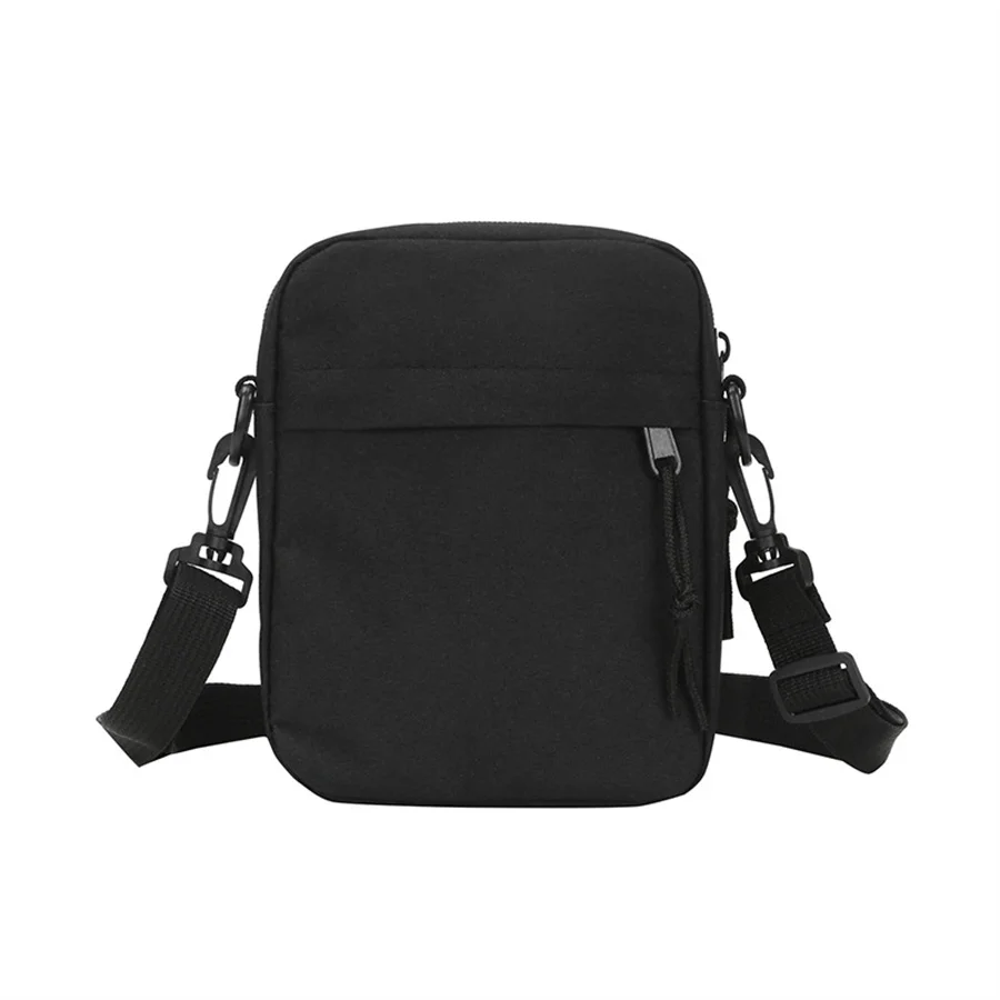 Nové pánske plátno Outdoor Crossbody Bag Sports Casual Pánske ramenné taška Multifunkčný pásový taška zavesenie Trend Trend Malú tašku