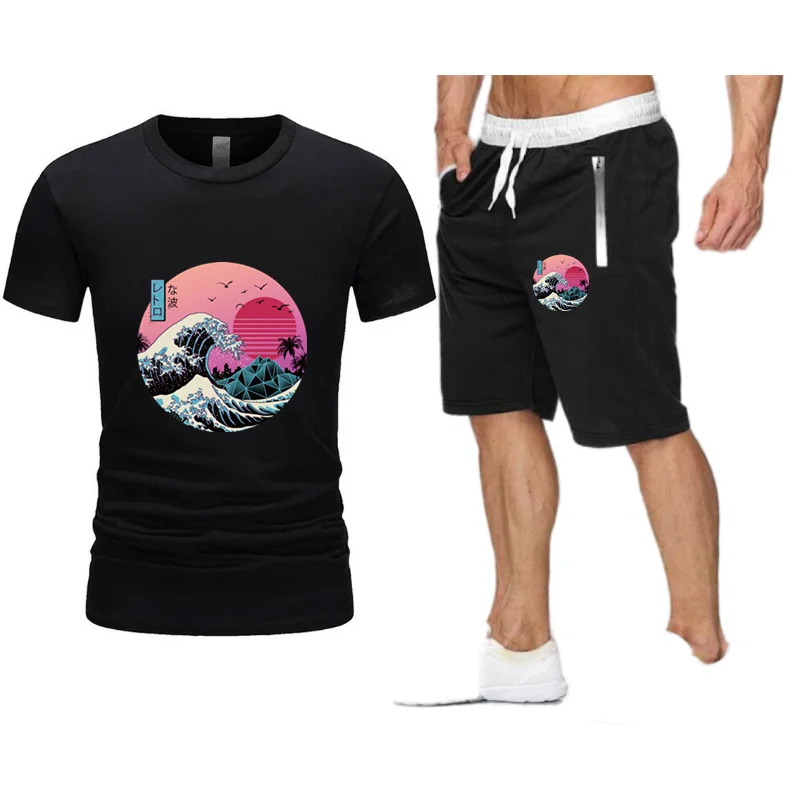 Nové pánske súpravy Summer Sumol Doudels Outfit Activewear Tričká Tričká módne dizajnérske dizajnérske oblečenie Men krátke súpravy