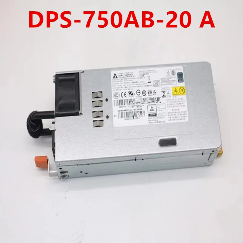 Nové pôvodné napájacie napájanie pre Delta RD450X 750W Power Supply DPS-750AB-20 A DPS-750AB-20A 00HV227 SP50F33351