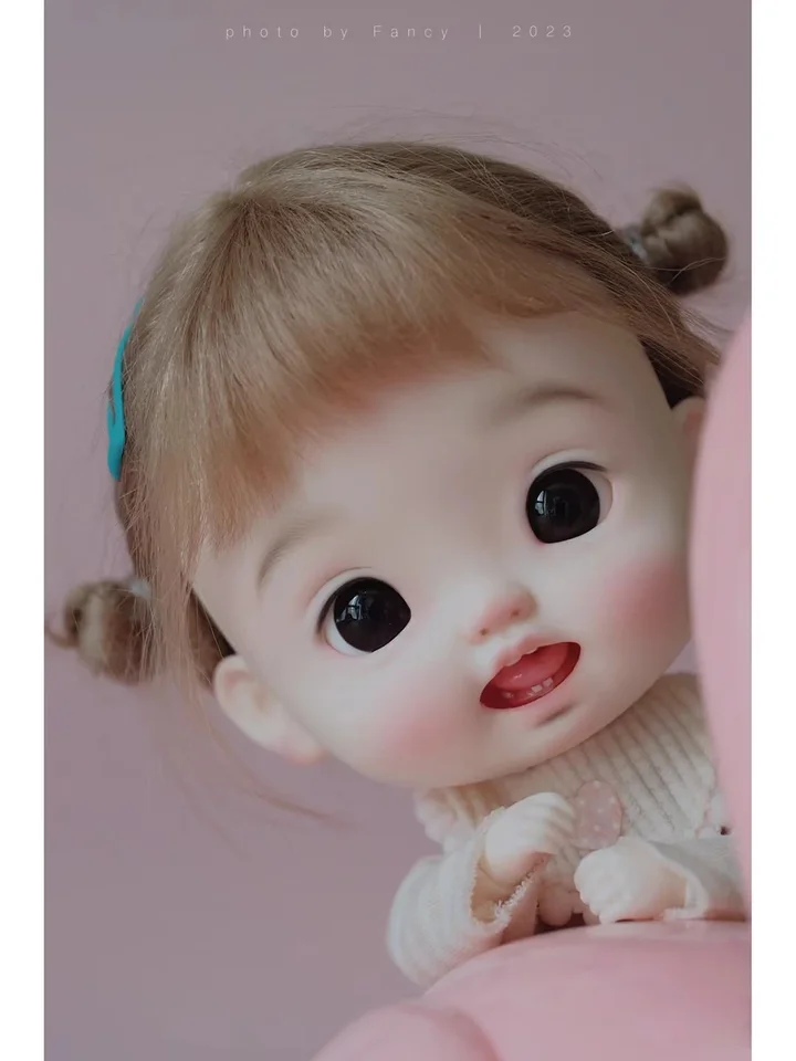 Nové SD Doll Girl 25 cm výška BJD Q-BAby 1/6 NUONUO Resin Model Model akčný makeup makeup Vysokej kvality hračky zadarmo Doprava zadarmo