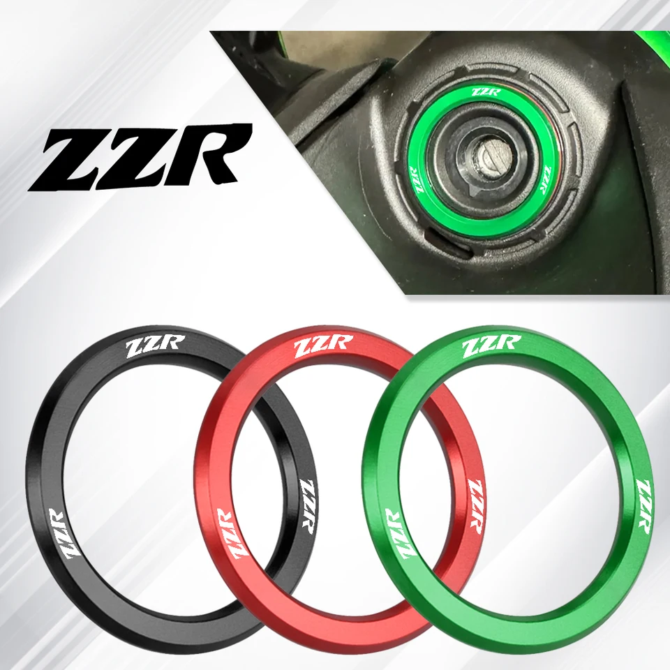Nové spínacie spínacie kľúče pre motocykle Kľúčy Krytia krytia pre Kawasaki ZZR250 ZZR600 ZZR1200 ZZR1400 diely ZZR 250 600 1200 1400