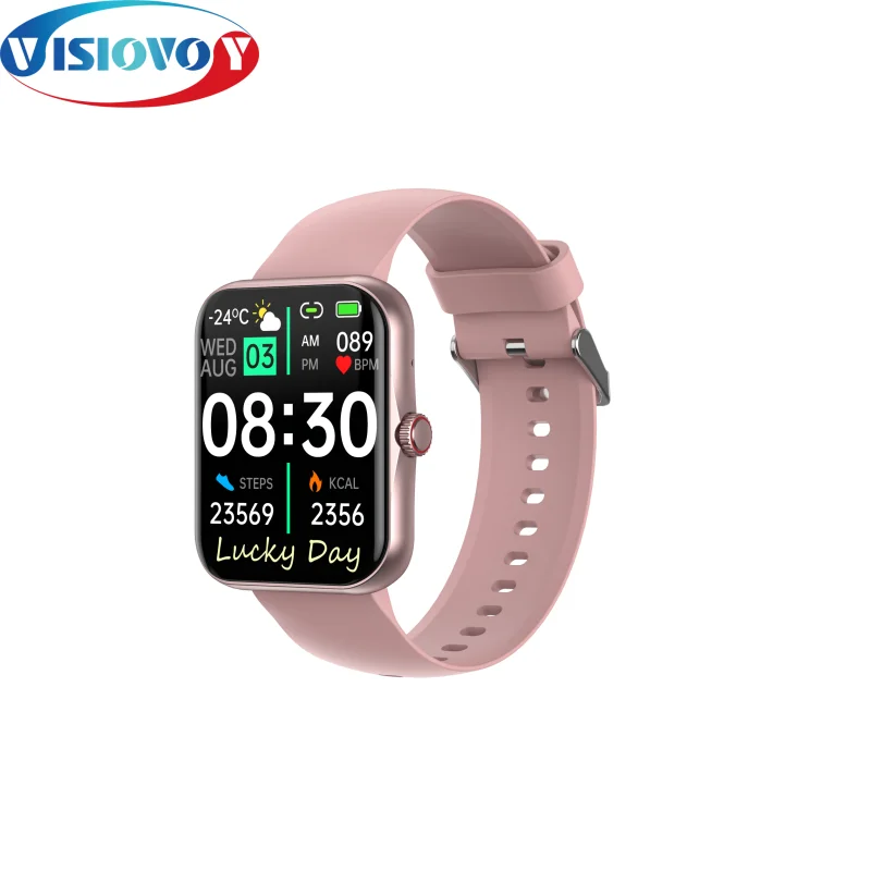 Nové technické módne hodinky S80 Pro Multifunkčný dotykový obrazovka vytáčanie Bluetooth Connection Lifes Nepremokavé vhodné mužy Ženy Farba